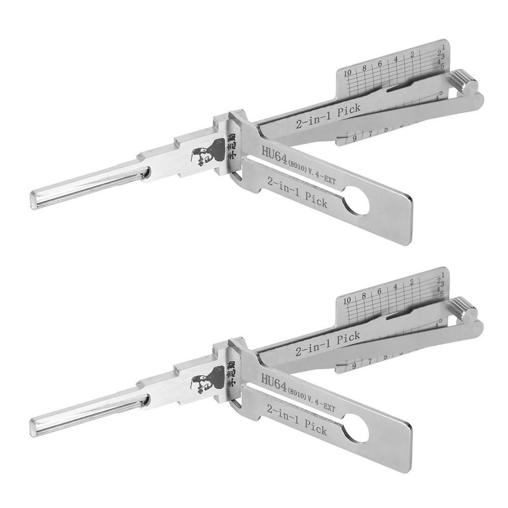 LISHI HU64 2-in-1 Pick-Decoder Schlüsselleser Schlosserwerkzeug für Nissan Infiniti Zündung & Autotürschloss Auto-Entriegelungs-Reparaturwerkzeug – Detail 6