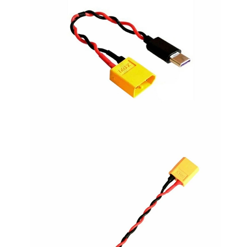 XT60 para Tipo-C Cabo de Alimentação de Entrada, XT60 Cabo de Conexão, Durable Power Supply, Durable Fácil Instalar, Fácil de Usar