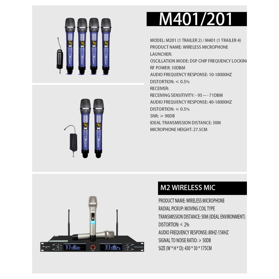 Hot Sell Good Quality Karaoke Home Theatre System Professional Portable Microphone