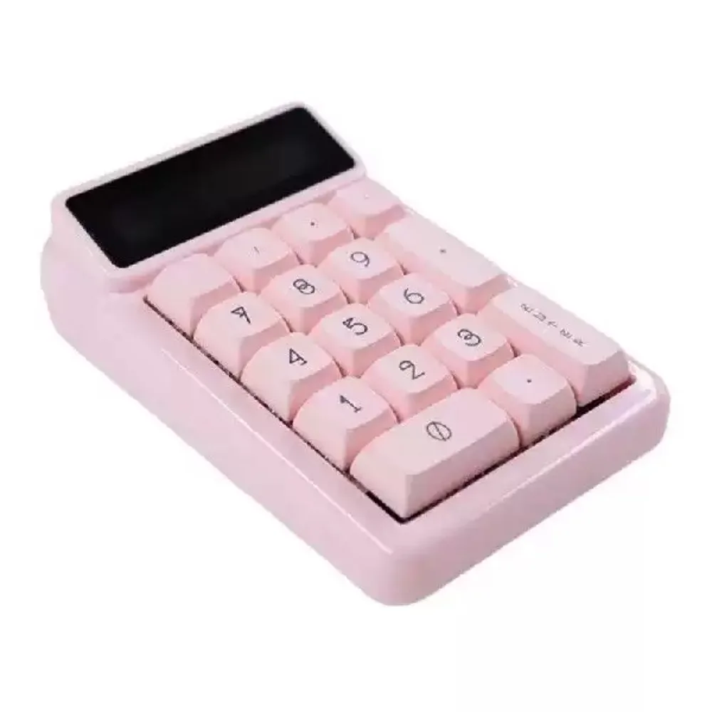 17 Keys Mechanical Numpad, Computer Numeric Keypad For Financial Staff
