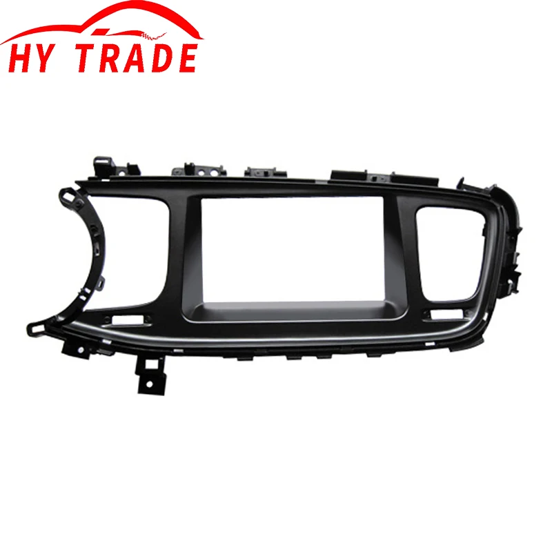 

HY 2DIN Car CD/DVD Radio Fascia Plate Panel Frame for KIA K5 2013 Panel Left Hand Dashboard Trim Mount Kit #FD-5171