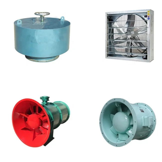 Aerofólio Axial Exaustor, persianas de parede, grelha ventiladores de ventilação, sala de máquinas, navio-tanque, Bulker Cargo Hold