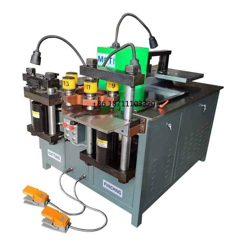 MOTI Busbar 3 in1 Processing Bending Cutting Punching Machine for Power Solutions MOTI-30-3NC