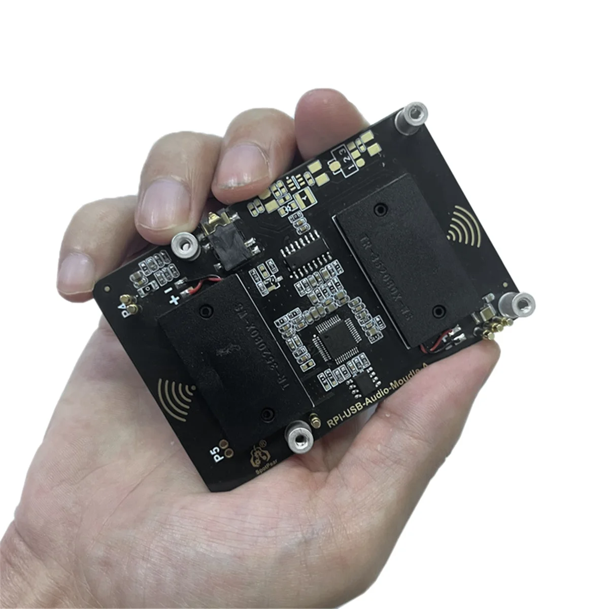 A88M USB-модуль звуковой карты HAT для Raspberry Pi 5 с разъемом для наушников, зуммер, динамик для RPi 5