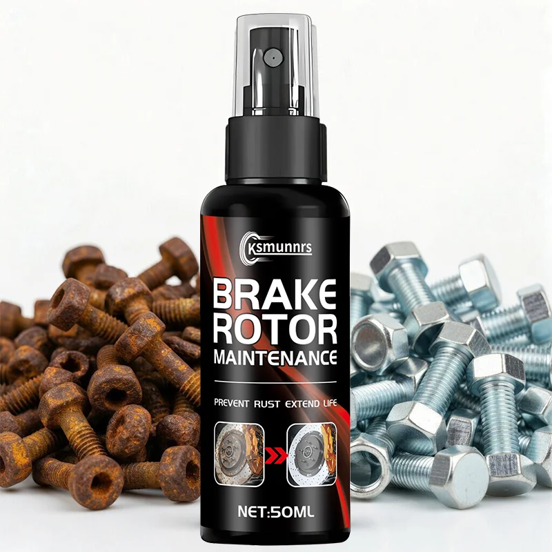 Powerful Rapid Metal Rust Removal & Protection Spray – Strong penetration to dissolve rust, polish and restore shine, suitable f