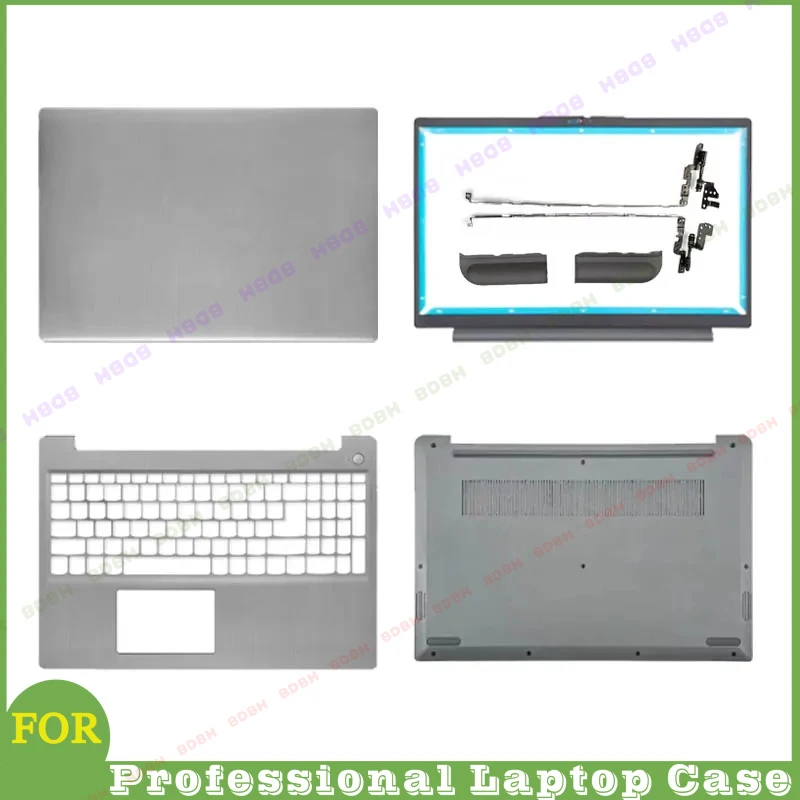 BDBH ForLenovo Ideapad 15S 3-15ALC6 15ITL6 202111 Front Cover Back Panel Grey Upper Cover Removable Side Frame Palm Bottom Cover