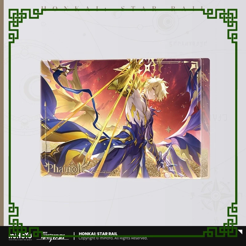 Honkai Star Rail Phainon Produto Genuíno Série Interastral Journey Jogo de Quicksand Ornamento Acrílico Presente de Natal Oficial