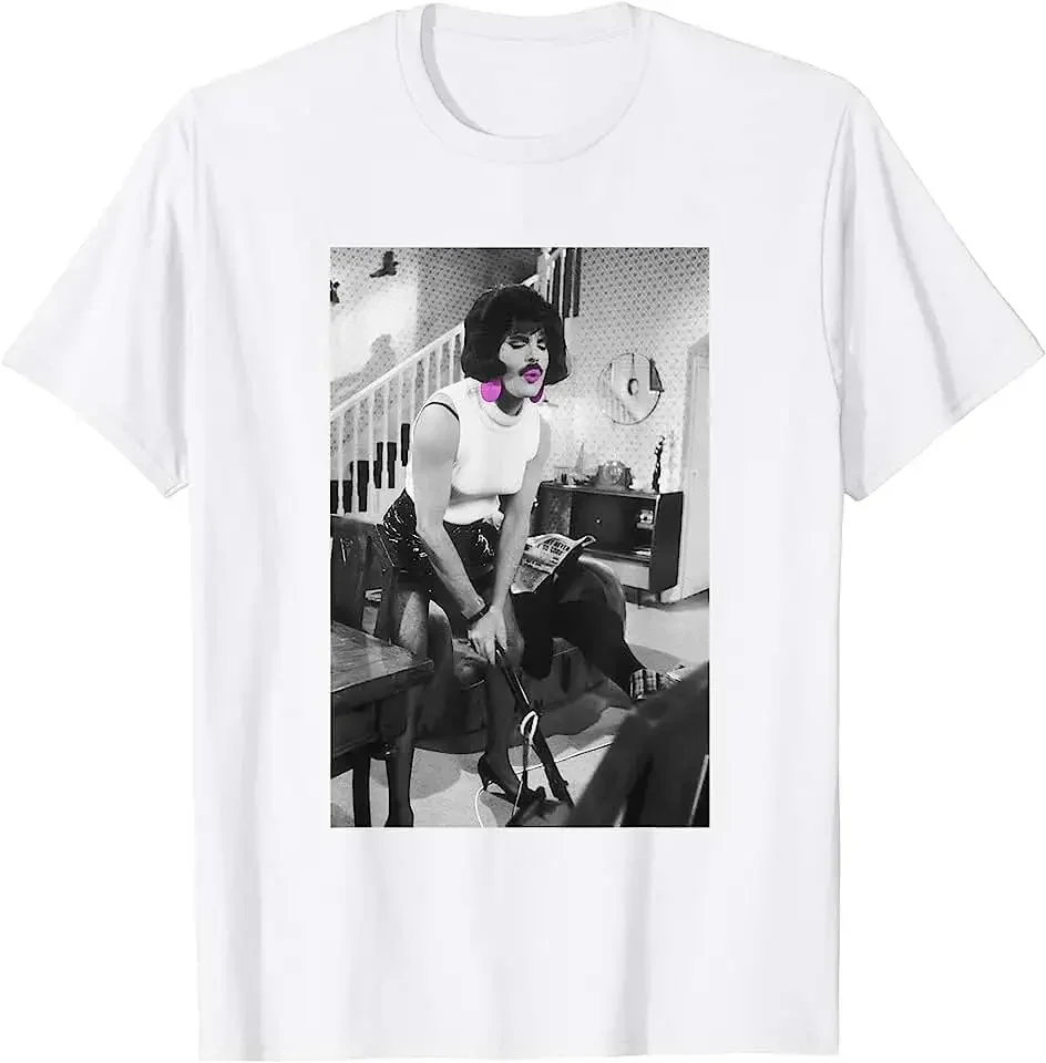 

Freddie Mercury I Want To Break Free BW Shirt