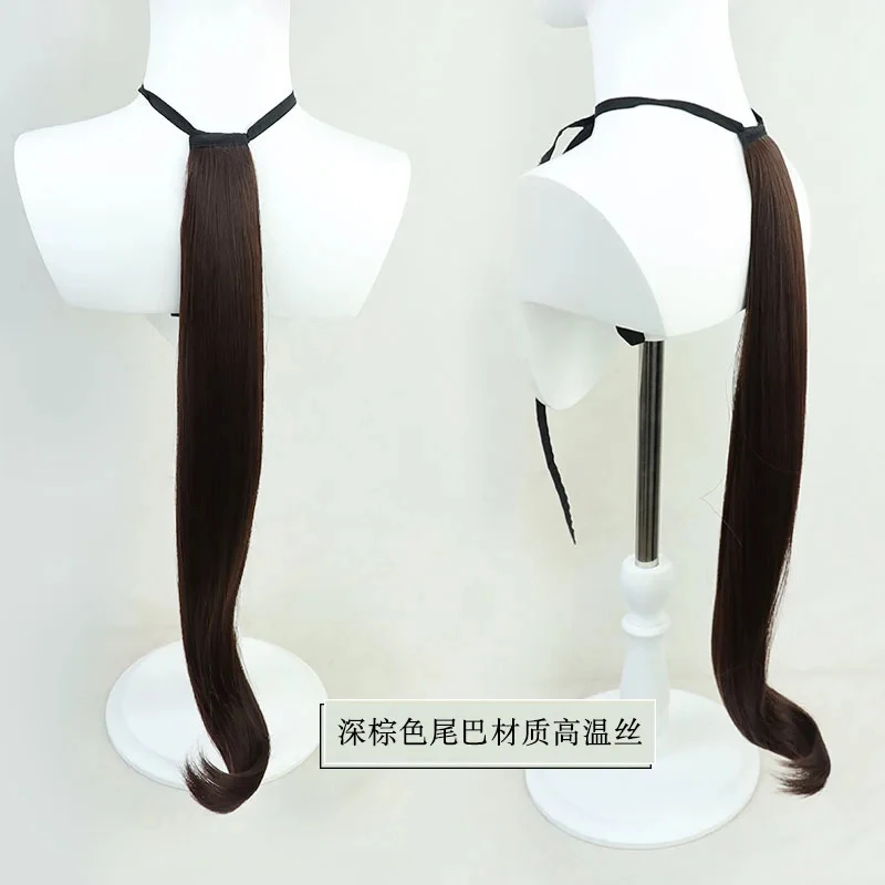 ▶❤Symboli Rudolf Cosplay Wig Uma Musume Pretty Derby Heat Resistant Synthetic Hair Wig with Cap❤◀ view 6