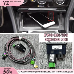 For VW Golf 7 Passatb8 Tiguan MK2 MIB2 Carplay switch wired connection Carplay 5Q0 035 726E 5G0 035 222F