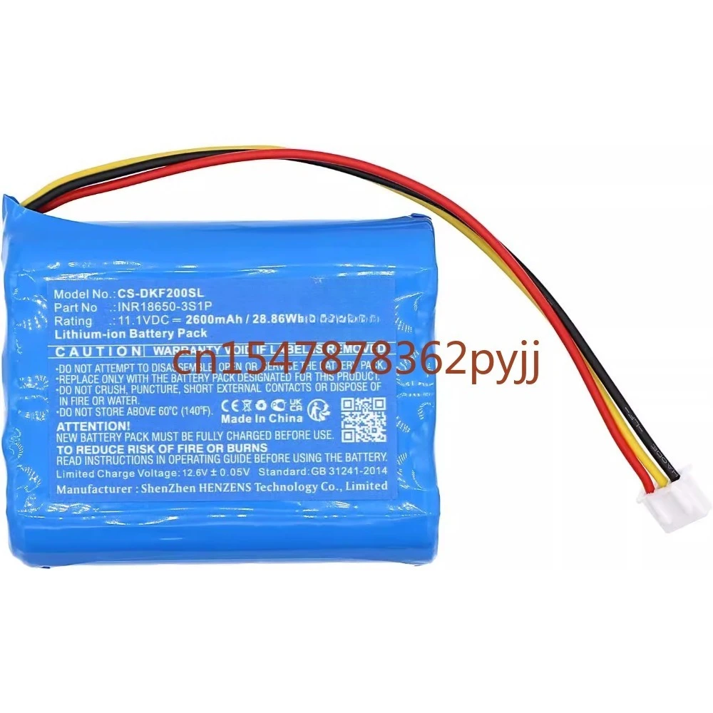 New For DOCKIN D Fine, D Fine 2, D Fine+ 2 INR18650-3S1P battery