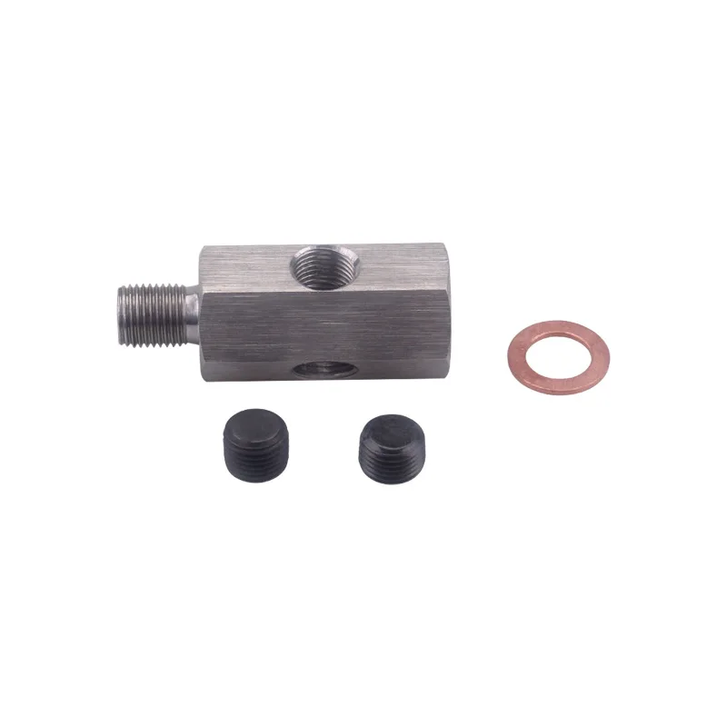 

1/8" BSPT Oil Pressure Sensor Tee to NPT Adapter Turbo For Lexus Toyota Mazda