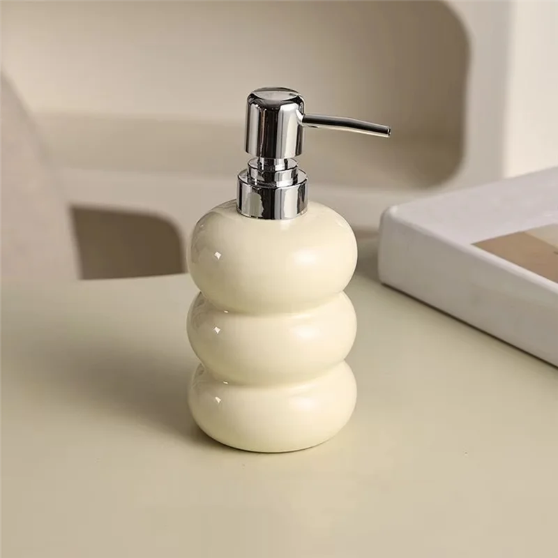 ABRW-Household Water Collection Bottle  Hand Bottle Shampoo Cosmetic Soap Dispenser Home Hotel Bathroom Accessories