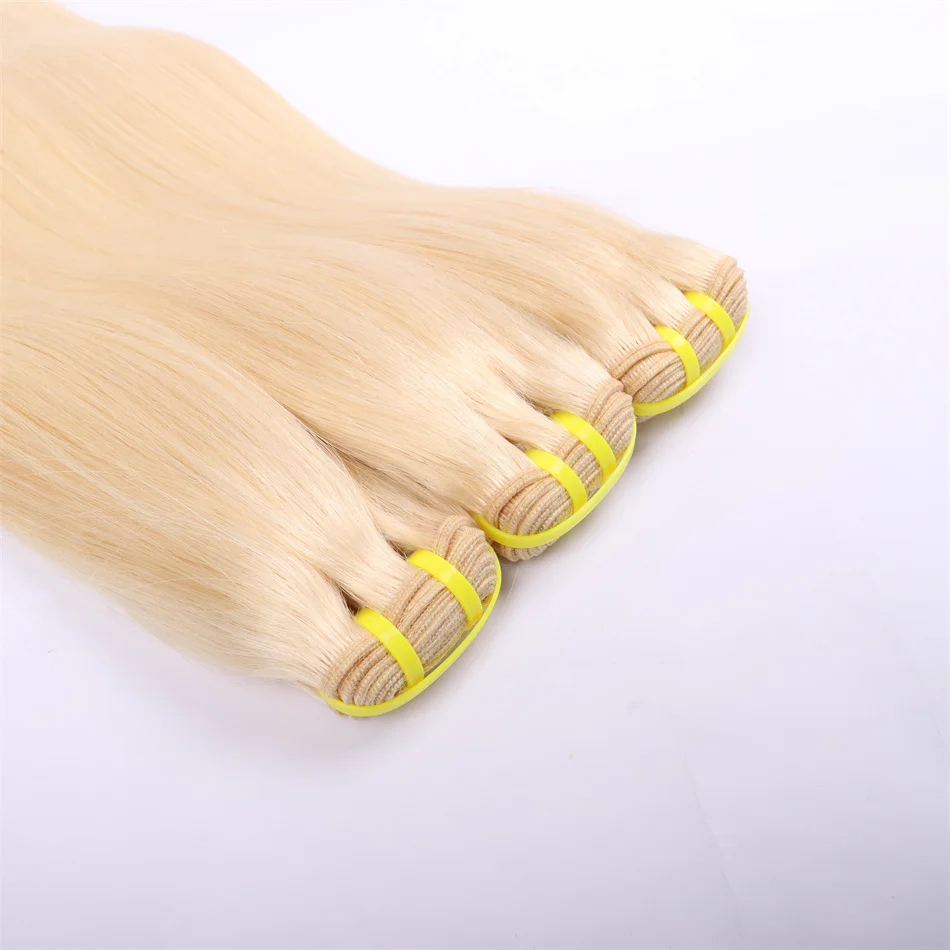 Swanee 12a 10-30 Polegada loira 613 feixes de cabelo humano 100% não processado extensões de cabelo de senhora crua para preto feminino cabelos salão de beleza fornecimento