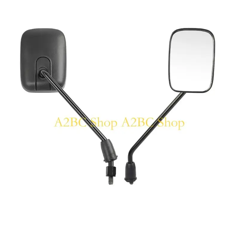 A2BC Wide Screen Motorcycle Mirror Quick Mounting Handlebar Side Mirror Adjustable
