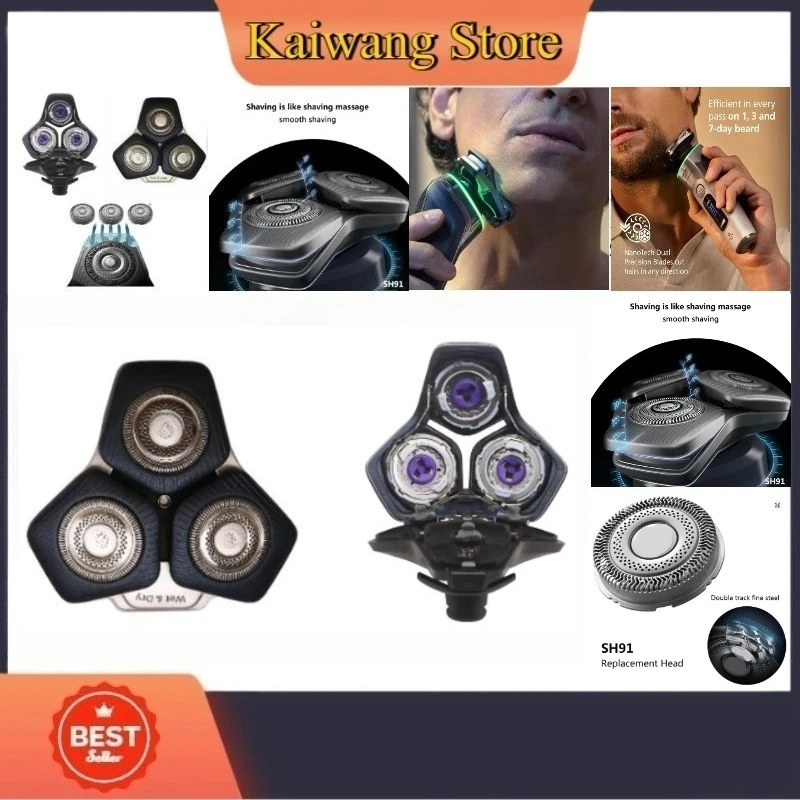 

Сменные лезвия SH91, подходящие для бритвенной головки Philips серии 9000, сотовые лезвия для бритвы S9031 S9041 S9151 S9152