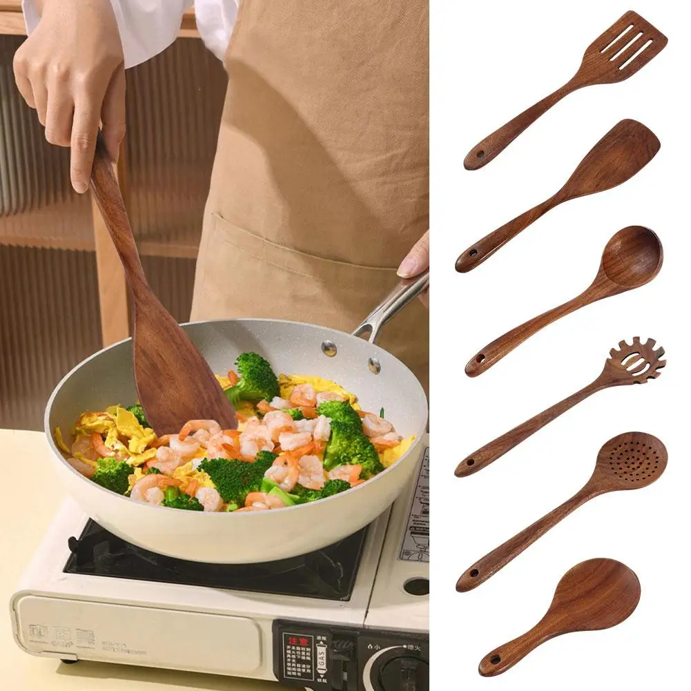 Walnut Wood Spaghetti And Pasta Server, Spaghetti Spoon Server, Spatula Corner Spoon Rice Paddle, Pasta Forks, Cooking Utensils