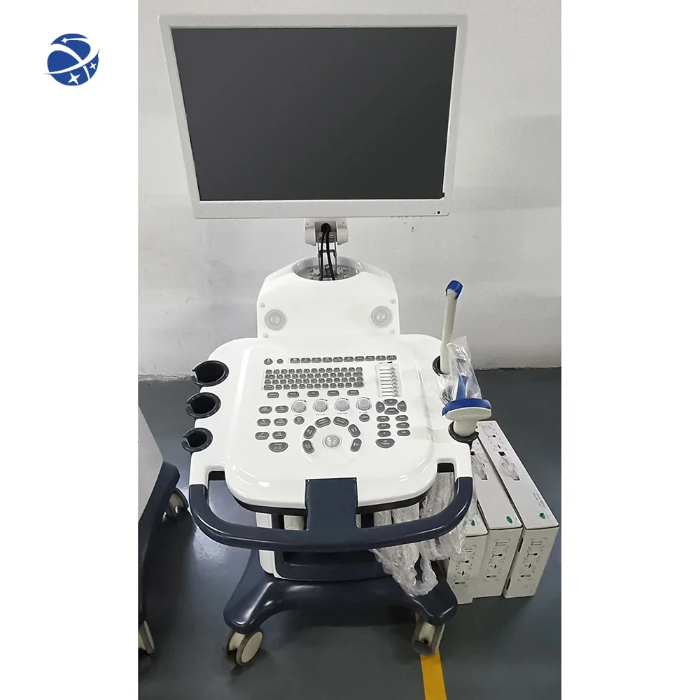 Medical Ultrasonography Ultrasound Machine Trolley Color Doppler Echocardiography Machine Ultrasound Used 4d Ultrasound Machine