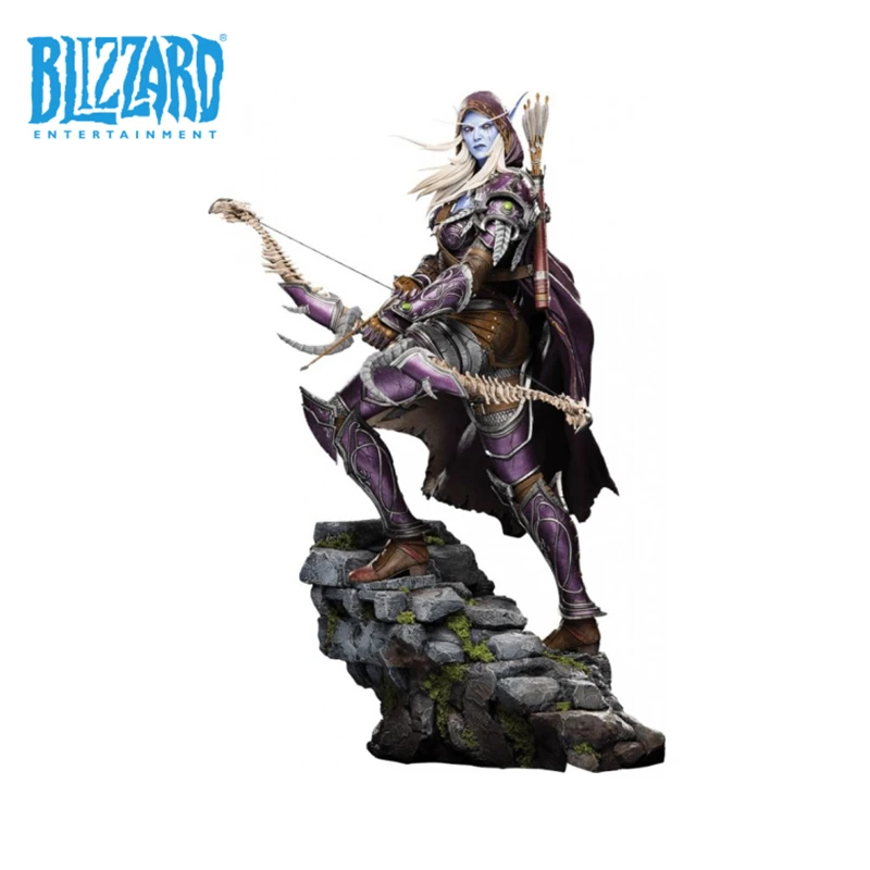 46Cm Blizzard World of Warcraft Role Sylvanas Windrunner Game Action Figure Model Statue Collection Ornaments Gifts Toys