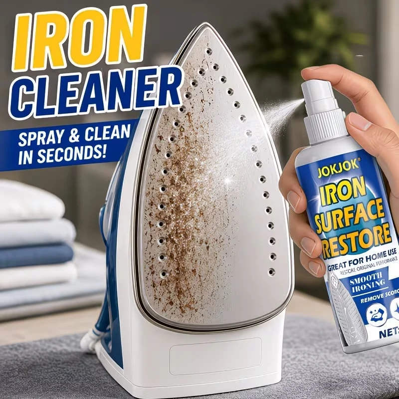 Iron Cleaning & Polishing Spray – Soleplate Care Spray for Burn Marks, Residue And Smooth Glide, Suitable for Steam Irons, Dry view 3
