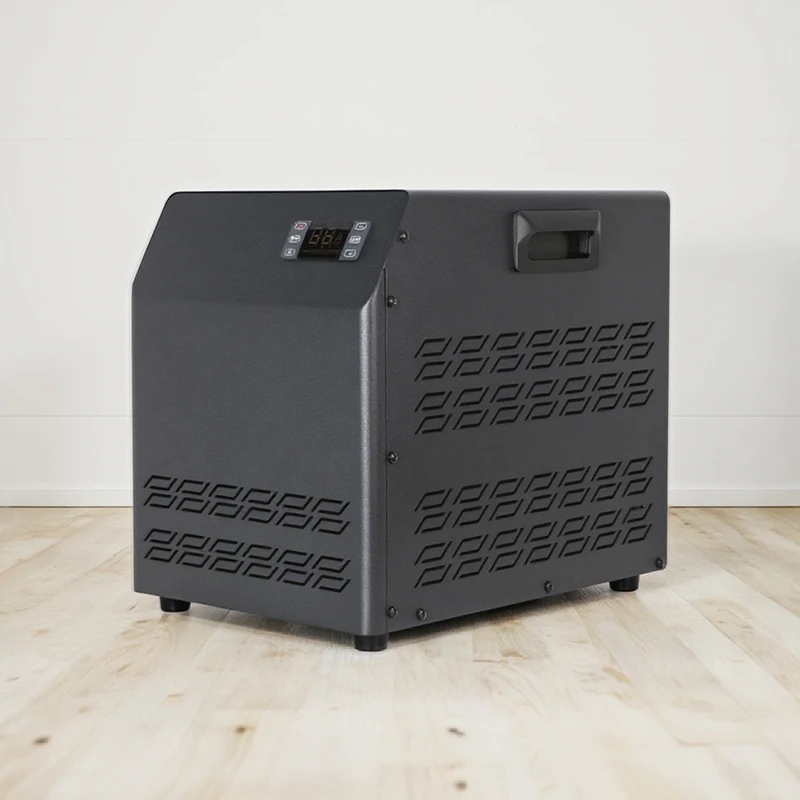 Mini 1/3HP Ice Bath Water Chiller with WiFi, Filter & Pump, R290, 110/220V