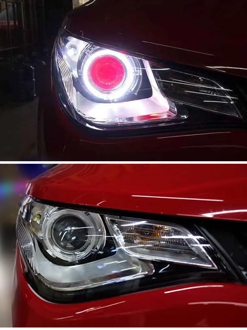 1set car bumper MGGT head light MG GT headlight 2016~2019y car accessories LED DRL MG GT fog light