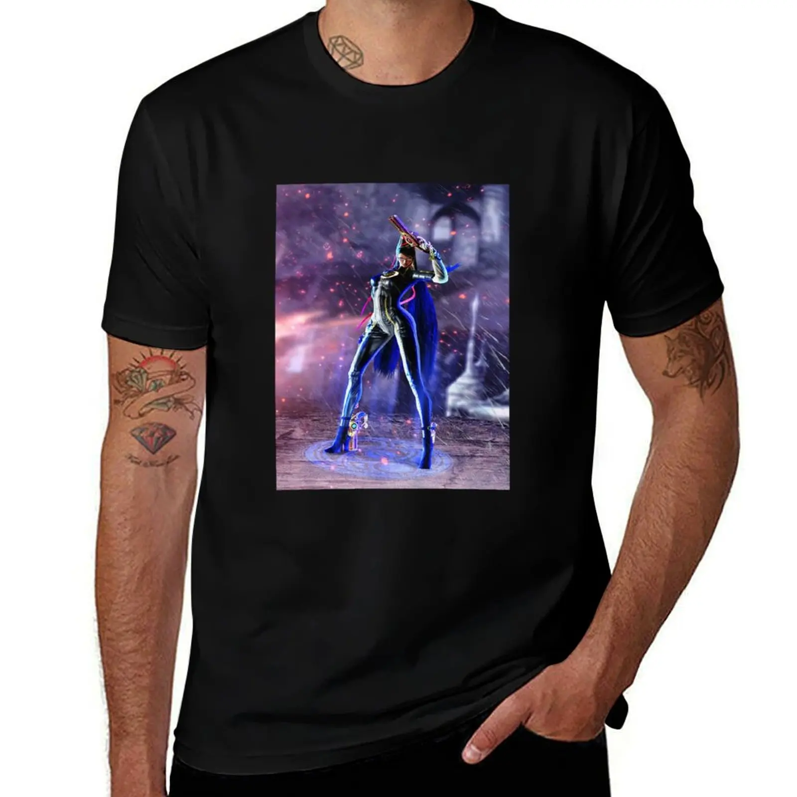 

Bayonetta T-Shirt t shirt personalised cotton t shirts man 100% man t shirt designer T-Shirt