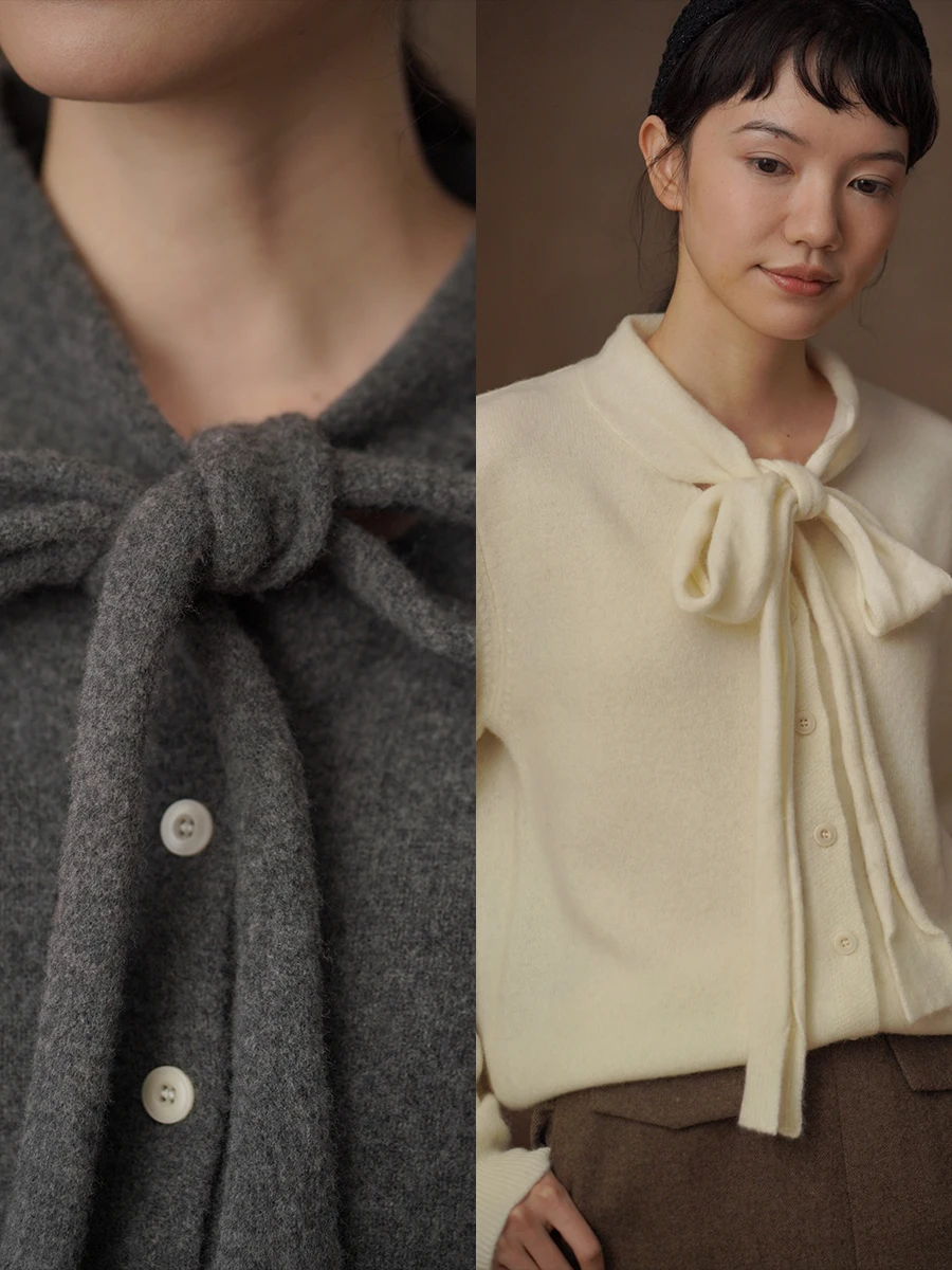 

Hacikis Miss Woolen Sweater 00% Camere Furry Feel Loose with Sa Long Sve Commute Sle Slimming Top for Women