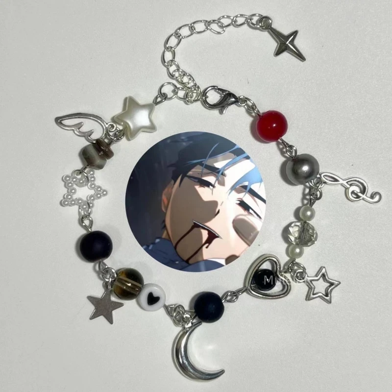 Handmade Y2K bracelet anime character inspiration design | Anime character | multi-element | Gifts