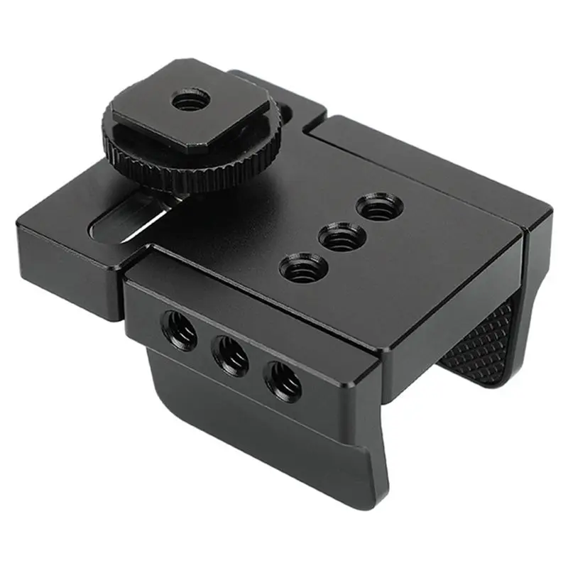 DT23 Universal SSD Holder Adjustable Hard Drive Clamp for Camera Rig 35-80mm 1/4"-20 Mount