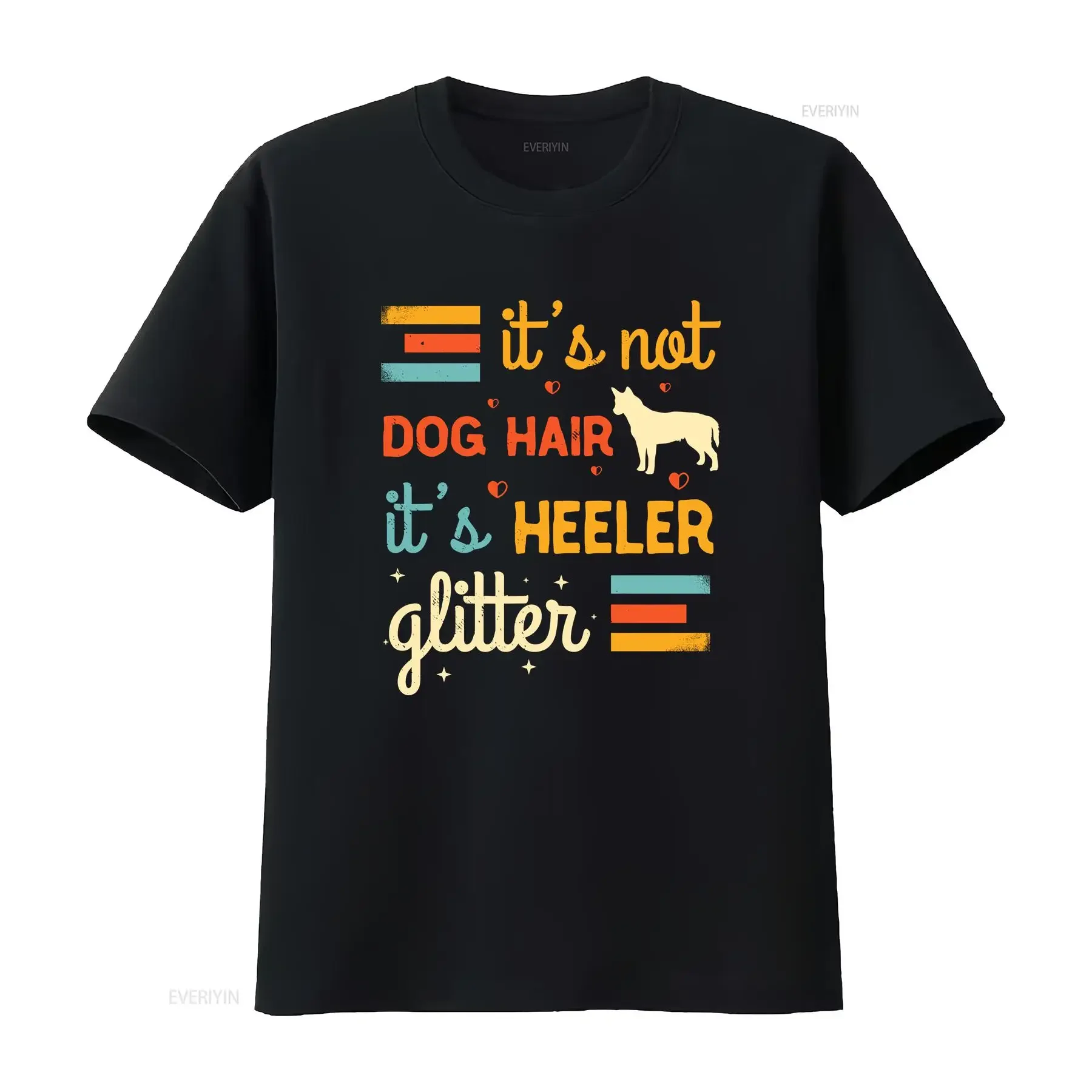 Cute Heeler Lover T Shirt Australian Cattle Dogs Pet Red Blue Mom Funny Dog Sayings vintage Washed streetwear Versatile
