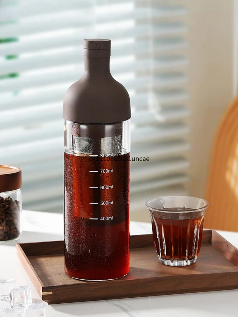 Coffee Cold Brew Pot Large Capacity Ice Drip Coffee Bottle Household Ice Brew Coffee Making Container