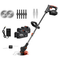 500W Electric Lawn Mower Cordless Grass Trimmer Garden Strimmers Grass Trimmer Cutter Power Tools for Makita Battery