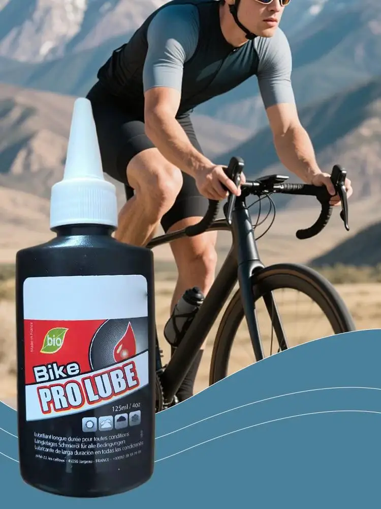 AliExpress 125ml Bicycle Chain Lubricant Oil Road Bike Dry Lube Chain Oil for Fork Flywheel Wear-resistant Cycling Accessories Chain Oiler