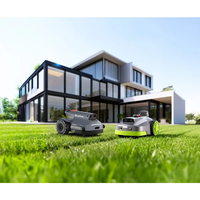AI Vision Rob ot Lawn Mower L1600 - Auto Obstacle Avoidance Wireless Boundary Free for Garden Lawn Care