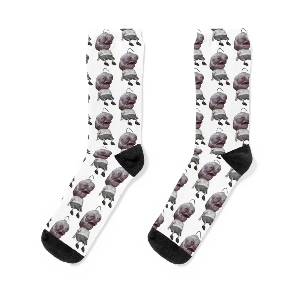 

Smiling Friends Depressed Pim Pattern - Adult Swim Socks Rugby custom with print snow Luxury Woman Socks Men's