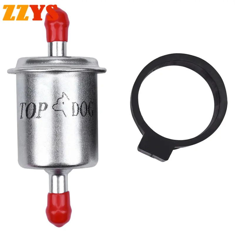 2pc 8mm Motorcycle EFI cup Fuel Filter Fuel Pressure Regulator ATV Off Road Petrol Gas Gasoline Liquid Oil Cup