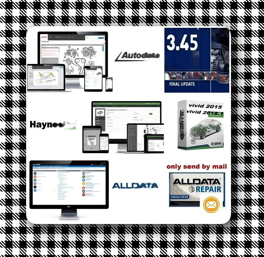 

Автомобильная мастерская Hayne-p DATA Vivid2018+vivid2015+alldata 10.53+автоматические данные3.45 Европейский ремонт программного обеспечения для ремонта автомобилей