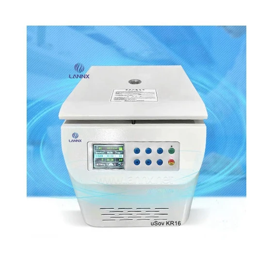 uSov KR16 Hot selling Medical Laboratory refrigerated Centrifuge Machine for  Tubes Plasma high-speed centrifuge