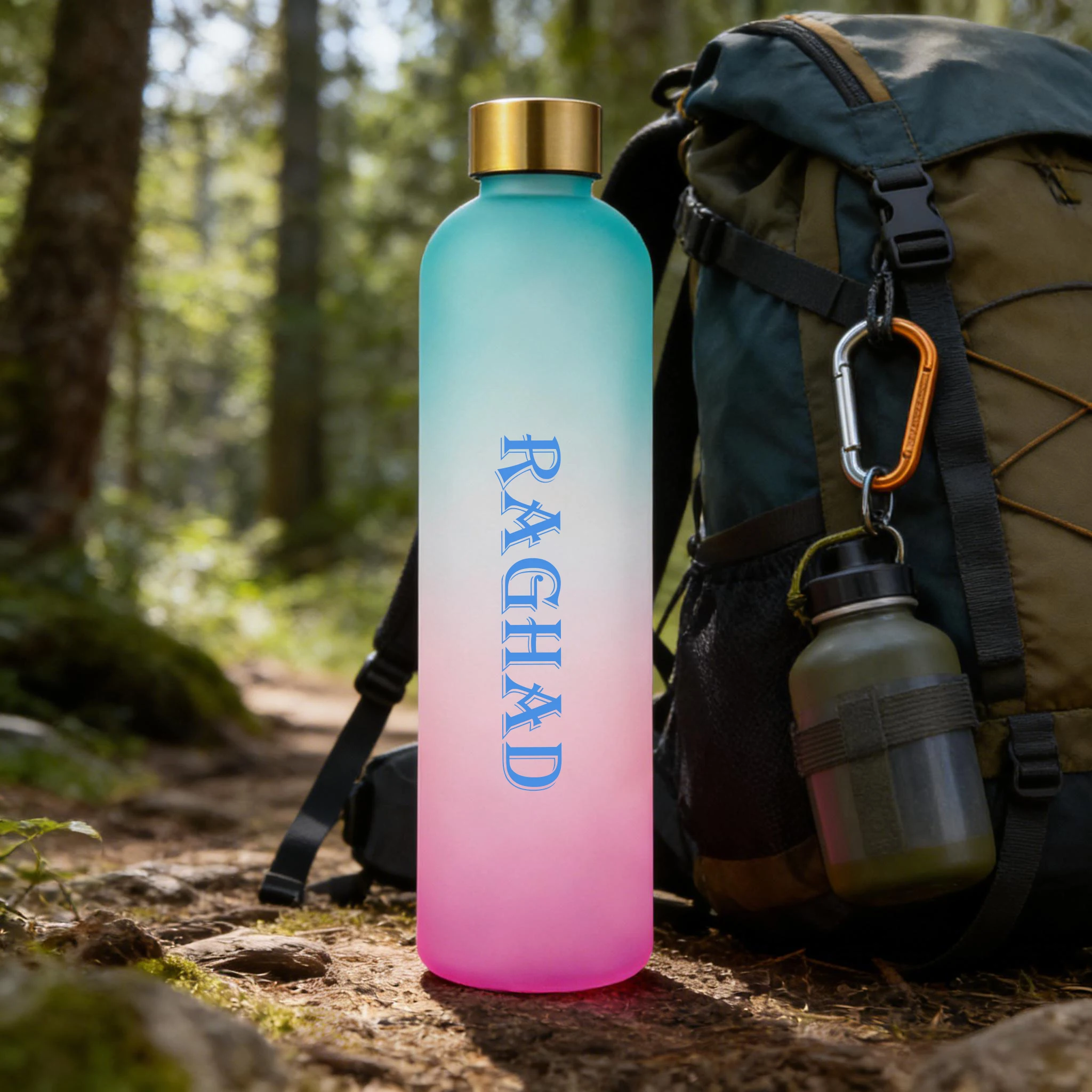 ขวดน้ำแบบไล่เฉดสีที่ปรับแต่งได - Outdoor Camping Items บทวิจารณ์และราคา
