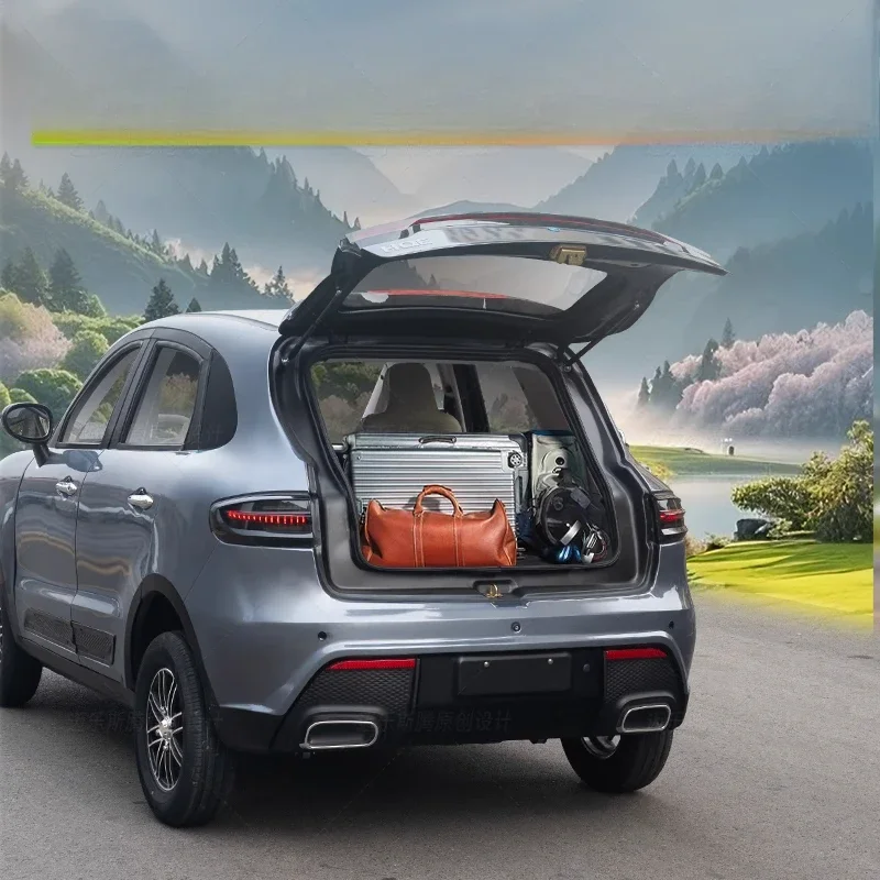 High-end Oil And Electricity Dual-purpose Air Conditioner Fully Enclosed New Women's Low-speed Battery Car New Energy Tram