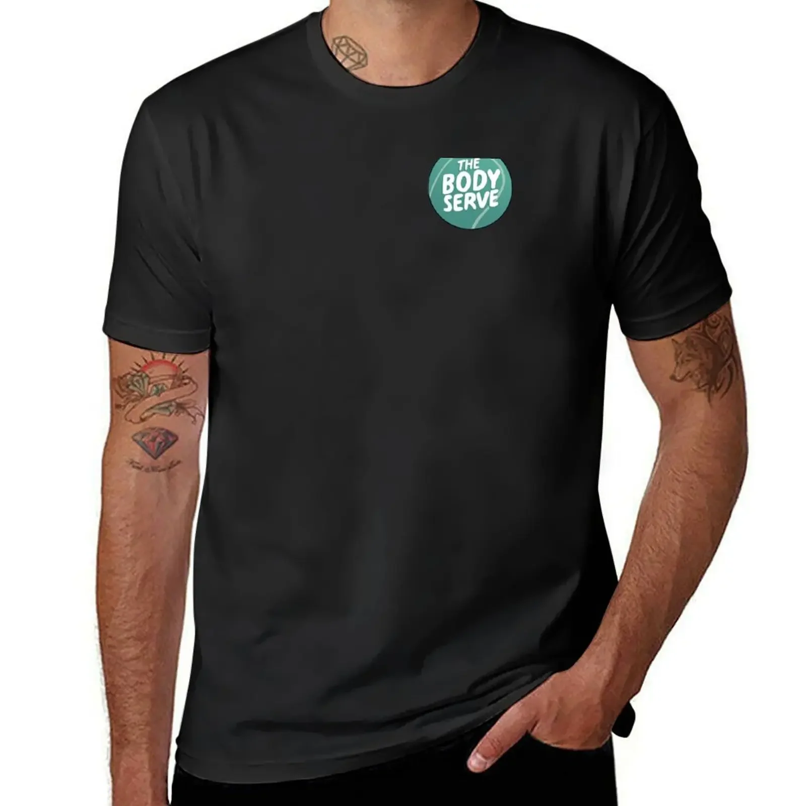 

The Body Serve Tennis Podcast T-Shirt customizeds tops mens champion t shirts