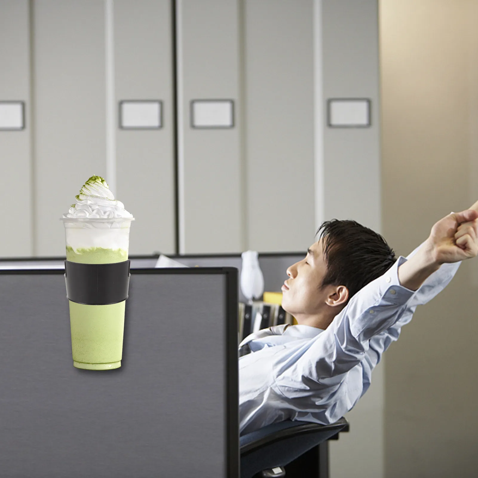 

Portable Car Cup Holder for Vehicle Dashboard Mount Adjustable Universal Fit Drinking Cup Holder for Travel Office Home Use