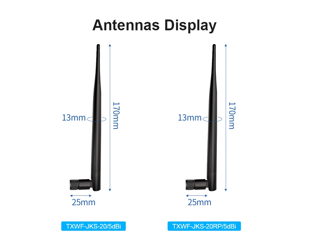 2,4GHz 5GHz 5,8GHz WLAN-Antenne Dual-Band 2,4G 5G 5,8G Router-Antennen für Modem Aircard Innenraum-Internetsignal – Detail 2
