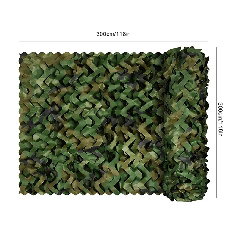 Digital Camouflage Shade Net Portable Jungle Camouflage Woodland OUtdoor Hunting Tactical Accessories