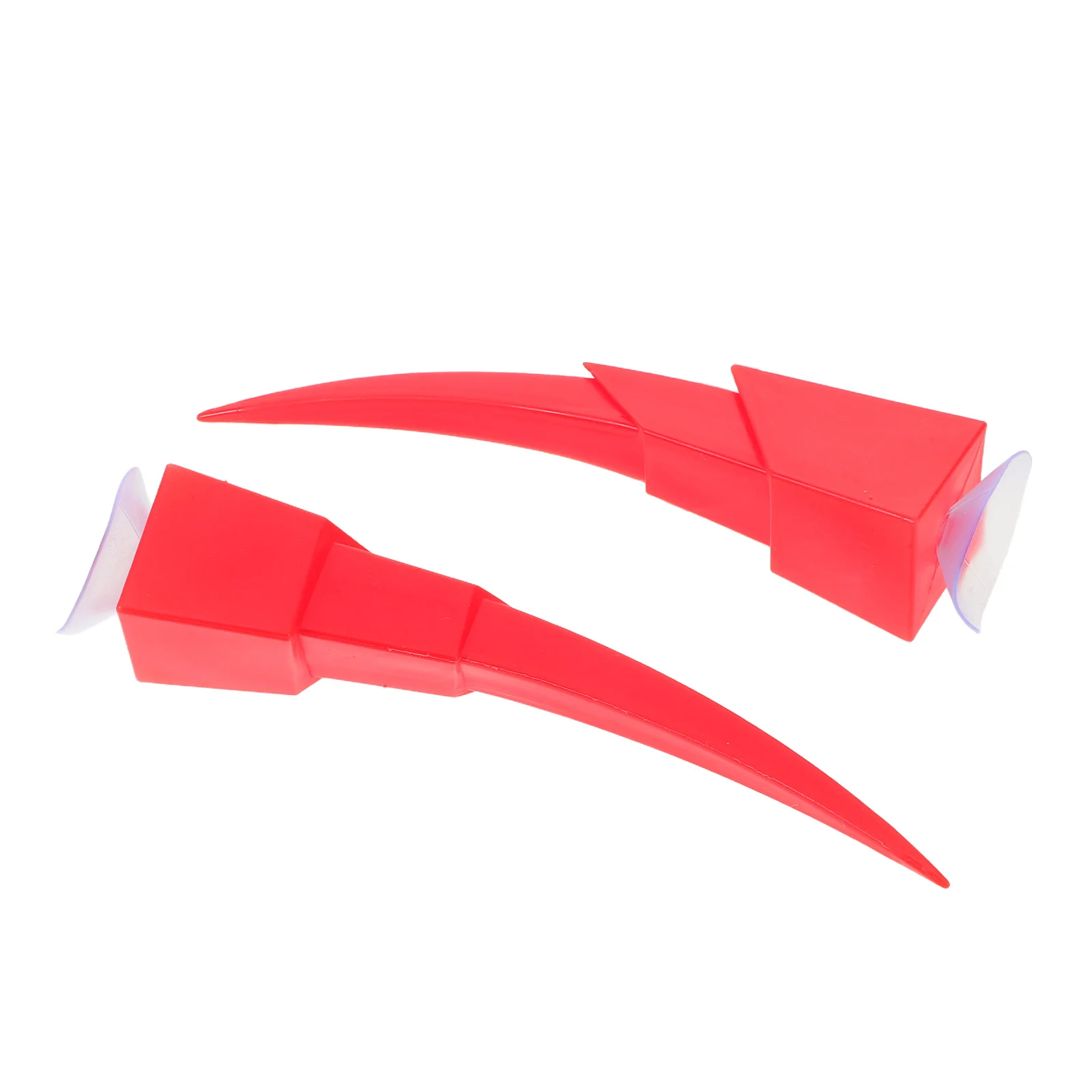 

1 Pair Removable Devil Horns Decoration Suction Cup Attachment For Motorcycle Ski Bike Universal Accessories Spooky