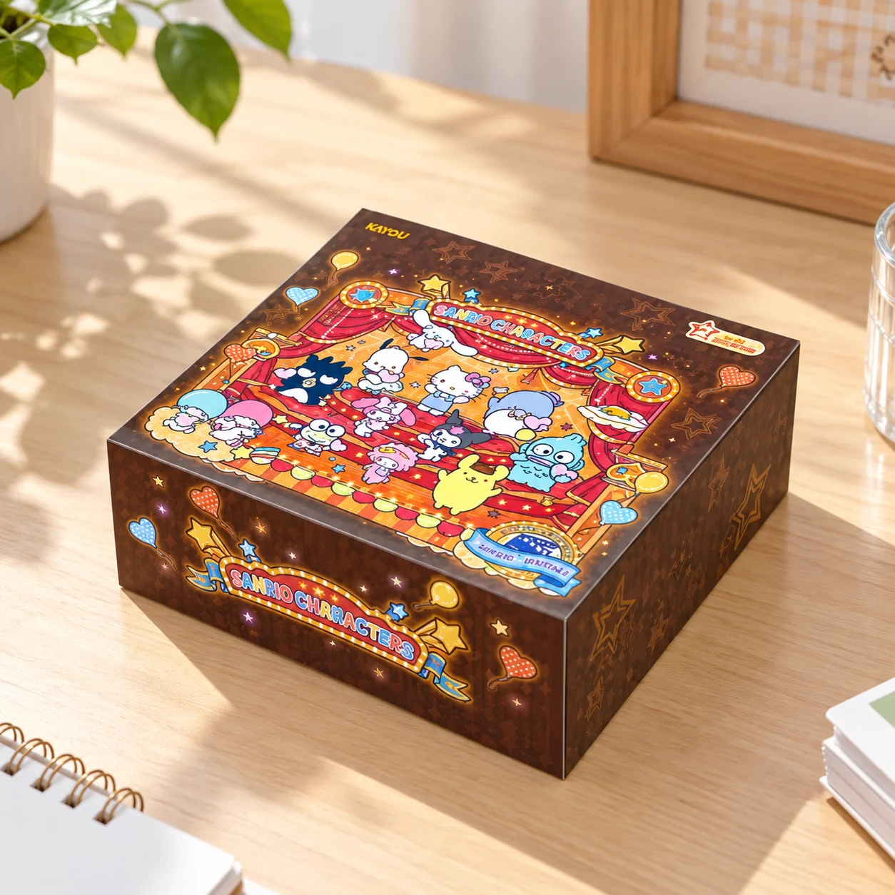 Kayou Sanrio Characters Official Licensed Collectible Cards Fun Shadow Pack Vol 3 Star Rustle Whisper Souvenir