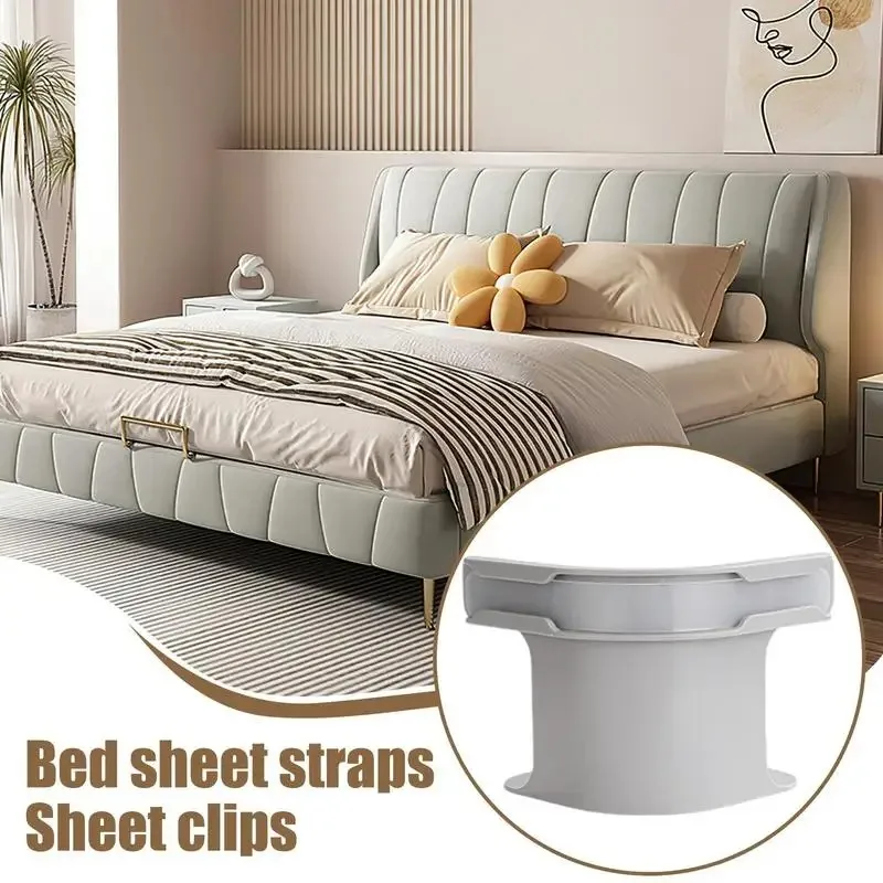 4pcs Heavy Duty Bedsheet Corner Tightener Clips High-quality materials durable and reliable Bed Sheet Grippers for Protectors