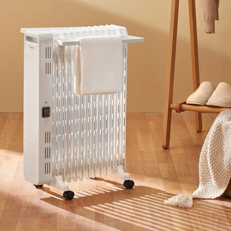 

Масляный обогреватель мощностью 2200 Вт с масляной дорожкой из рыбьей кости, увлажнение и сушками одежды, компактный дизайн, защита от перегрева