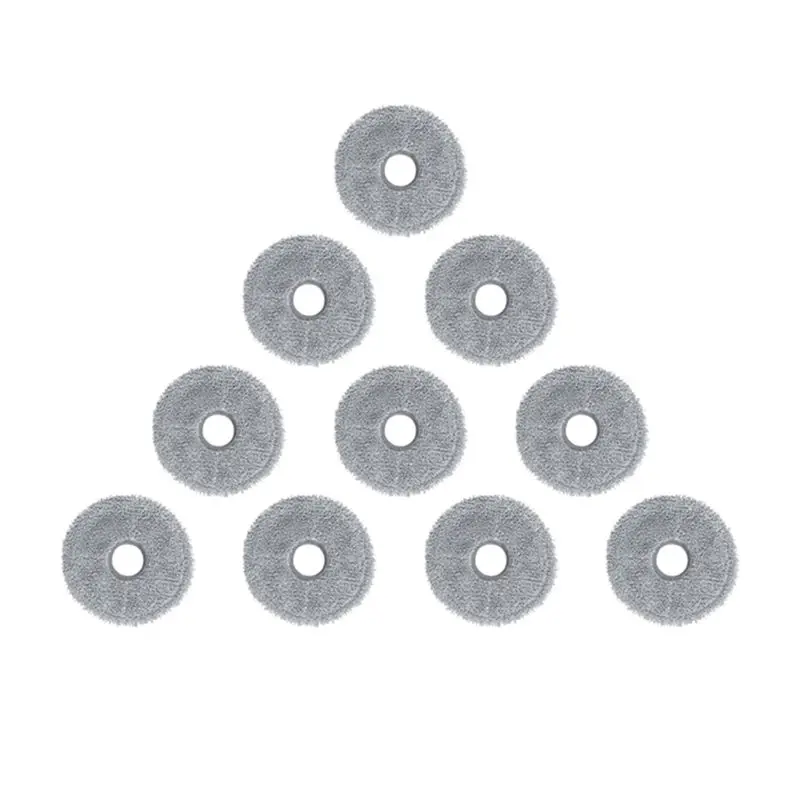 

10Pcs for Xiaomi Mijia 3S B108CN Robot Vacuum Cleaner Mop Pad Spare Parts Accessories
